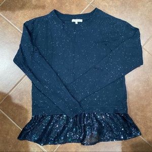 Copper Key Peplum Sweater